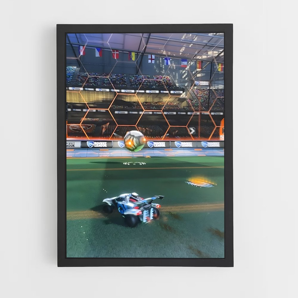 Poster Rocket Racing Showdown – affiche Rocket League (vue 2)